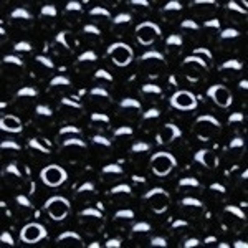 PRACHT Rocailles. Hematiet. 3,1mm. ca. 17 gram voor