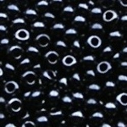 PRACHT Rocailles. Hematiet. 3,5mm. ca. 17 gram voor