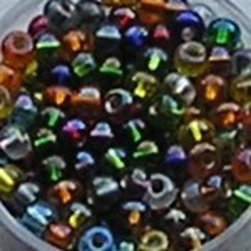 PRACHT Rocailles. Zilverkern Mix AB. 4,5mm. Mooi tussenkraaltje. ca. 17 gram voor