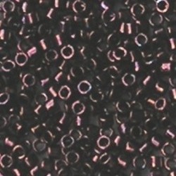 MIYUKI KRALEN Delica Beads. Tube 7.2 gram. Metallic Rasberry.