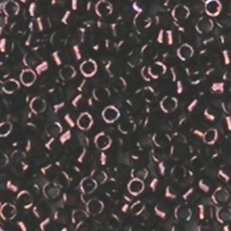MIYUKI KRALEN Delica Beads. Tube 7.2 gram. Metallic Rasberry.