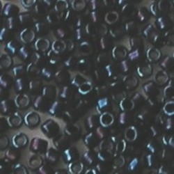 MIYUKI KRALEN Delica Beads. Tube 7.2 gram. Metallic Blue.
