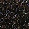 MIYUKI KRALEN Delica Beads 11/0. Tube 7.2 gram. Lined Amber Taupe AB.