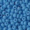 PRACHT Rocailles Mat Opaque Aquablauw. 2.6mm. Hoge kwaliteit ca. 17 gram voor
