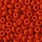 PRACHT Rocailles Mat Opaque Donker Oranje. 2.6mm. Hoge kwaliteit ca. 17 gram voor