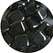 2 Hole Square Beads 6x6mm. Hematiet.