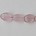 Rose Quartz. Kraaltje. Ovaal. 8x11mm.