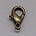 Lobsterslot. 13mm. Bronskleurig
