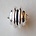 Magneetsluiting. Silverplated. 11 mm. (niet voor mensen met pacemaker)