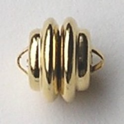 Magneetsluiting. Goldplated. 11 mm. niet voor mensen met pacemaker