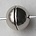 Magneetsluiting. Bolletje. 6mm. Zilverkleurig.
