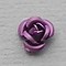 Metalen Roosje. 6mm. Lila