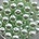 Glasparel. Mintgroen. 6mm. 55 stuks voor