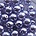 Glasparel. Light Lila. 6mm. 55 pieces for