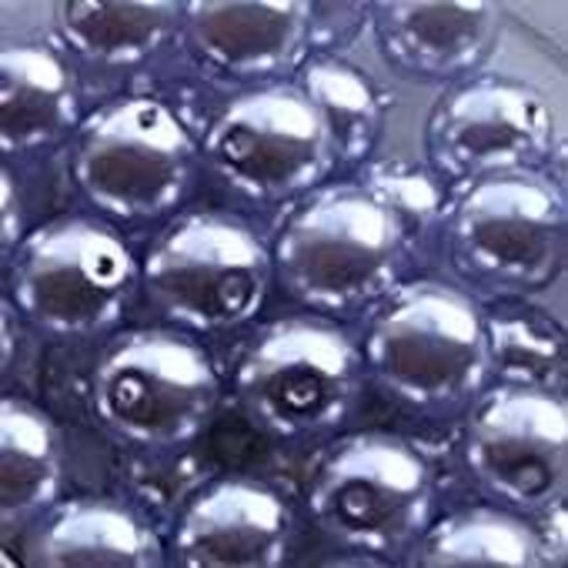 Glasparel. Light Lila. 6mm. 55 pieces for