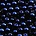Glasparel. Dark Blue. 3mm. 120 stuks voor