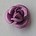 Metalen Roosje. Roze. 8mm.
