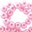 Glasparel. Roze. 8mm.