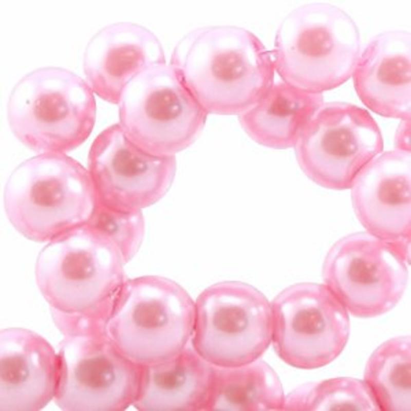 Glasparel. Roze. 8mm.