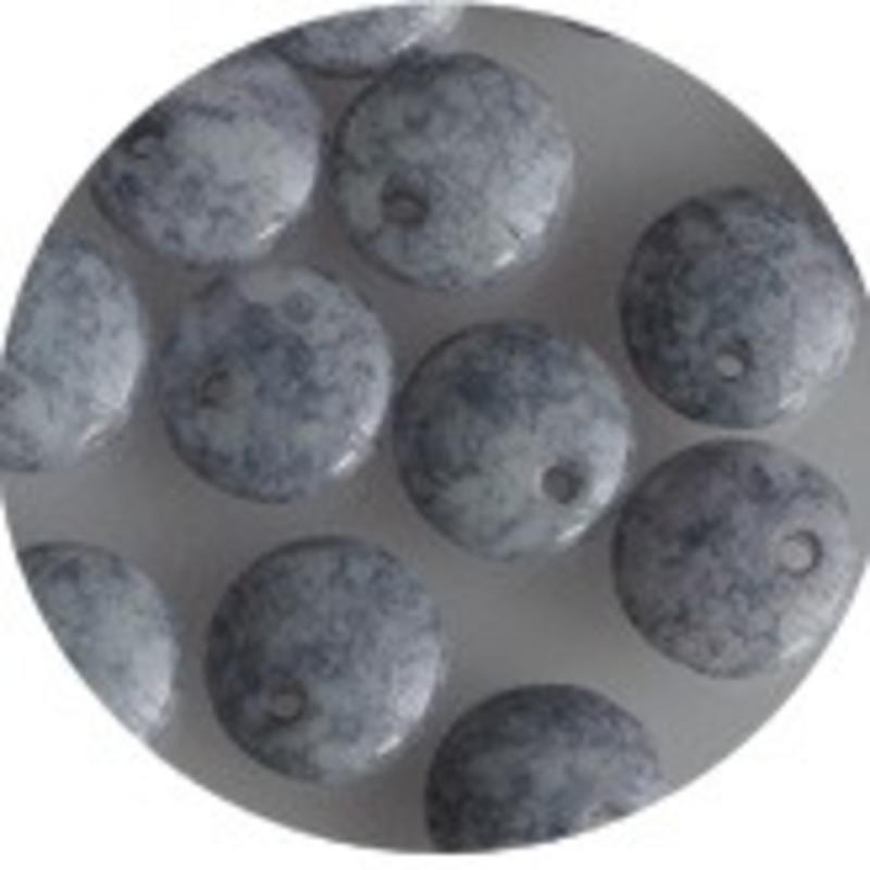 Lentille. 6mm. Snow White Blue