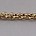 Jasseron. Goudkleurig. 3.5mm. x 0,5mtr.