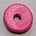 Keramiek Schijfje. 12mm. Fuchsia. Per stuk voor