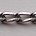 Ovale platte Schakelketting. 7x15mm. Mat Oudzilverkleurig. 50cm. voor