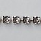 Armband Schränke. Silber. für SS29 Swarovski Stein. pro Box.