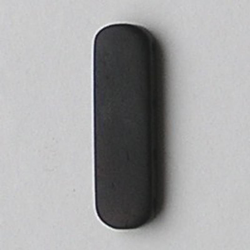 Verdeler 4 gaats. Zwart. 9x30mm. Plat. Been.