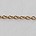 Ketting Goudkleurig. Hoogwaardige kwaliteit. 2.5x3mm Platte schakeltjes. Per 0.50 meter voor.