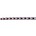 Strassband. 3mm. Lila Opal. Goud. Per 10 cm.