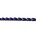 Strassband. 3mm. Blue Opal. Goud. Per 10 cm.