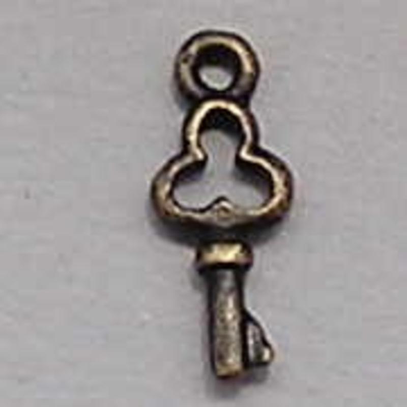 Charm Key 15mm. Bronze