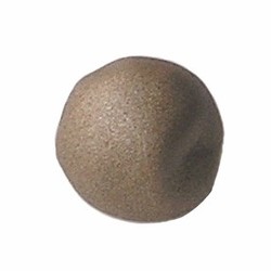 Designers kwaliteit Resinkraal. 18 mm.  Dark Gold Mat zijdeglans.