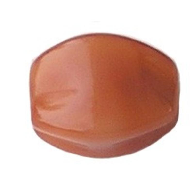 Designers kwaliteit Resinkraal. 14x18 Hoekig. Cloudy Ginger