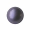 Designers kwaliteit Resinkraal. 18mm. Rond. Shiny Pearl Purple