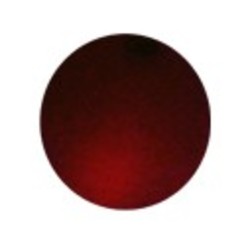 Polariskraal Donker Rood. Mat 12mm. Rond.