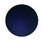 Polariskraal Navy Blue. Mat 12mm. Rond