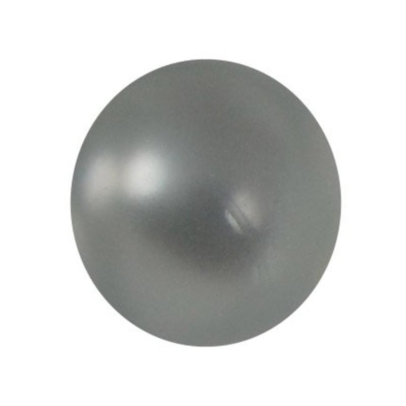 Polariskraal Cloud. Shiny 12mm. Rond. Per stuk voor.