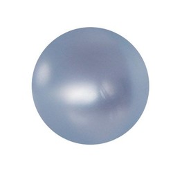 Polariskraal Sky. Shiny 12mm. Rond. Per stuk voor.