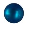 Polariskraal Cyan. Shiny 12mm. Rond.