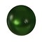 Polariskraal Bambou Green. Shiny 12mm. Rond.