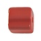 Polariskraal Vierkant. Shiny 8x8mm. Padparadscha.