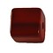 Polariskraal Vierkant. Shiny 12x12mm. Rood.