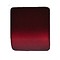 Polariskraal Vierkant. Mat 8x8mm. Donkerrood.