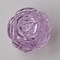 Acrylkraal. Roos. Lila. 24mm.