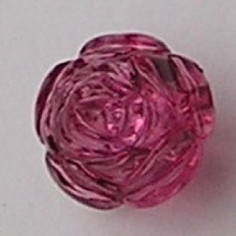 Acrylkraal. Roos. Cherry Roze. 24mm.