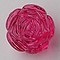 Acrylkraal. Roos. Fuchsia. 24mm.