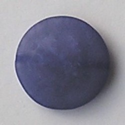 Resinkraal Schijf. 37mm. Blauw.