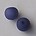 Resinkraal Rond. 10mm. Blauw Mat